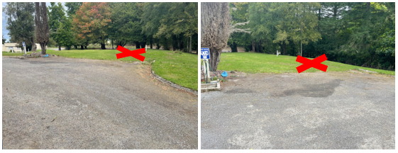 A road with a red cross

AI-generated content may be incorrect.